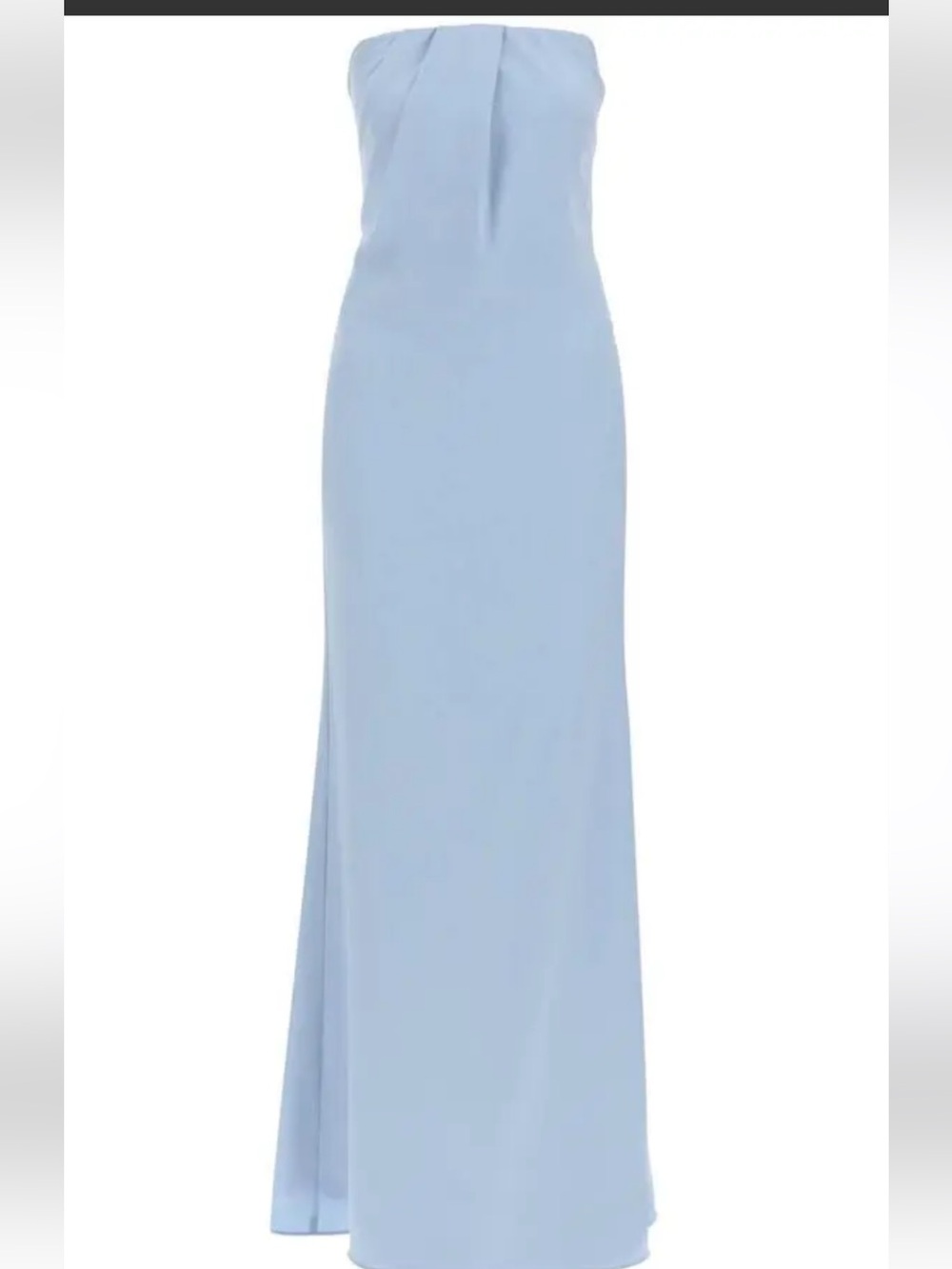 Roland Mouret Blue Strapless Evening Gown US 8